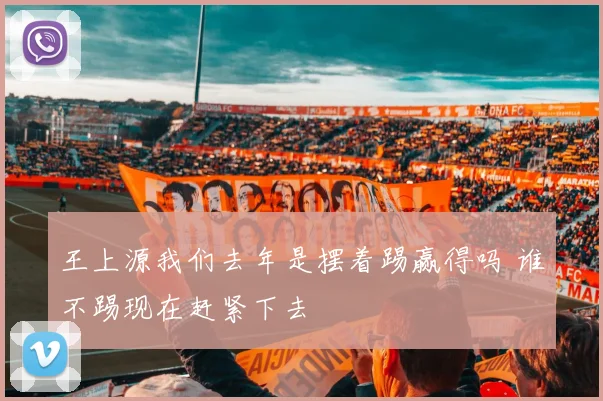 王上源我们去年是摆着踢赢得吗 谁不踢现在赶紧下去